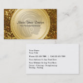 Cartes de visite de cheveux de beauté (Devant / Derrière)