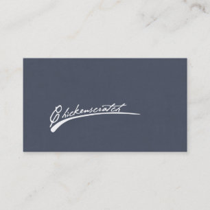 Cartes de visite de Chickenscratch