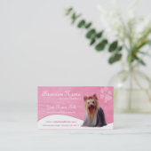 Cartes de visite de chien : : Yorkshire Yorkie (Debout devant)