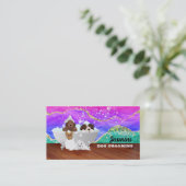 Cartes de visite de chiens (Debout devant)