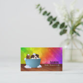 Cartes de visite de chiens (Debout devant)