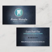 Cartes de visite de chirurgien-dentiste (Devant / Derrière)