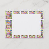 CARTES DE VISITE DE CHUBBY - PLATEAU MAD (Dos)