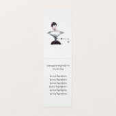 Cartes de visite de cigogne Doula Services (Intérieur déplié)