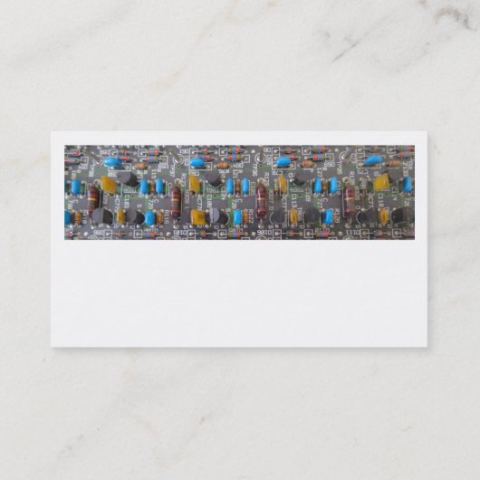 Cartes de visite de circuits (Dos)