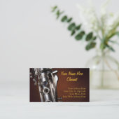 Cartes de visite de clarinette (Debout devant)