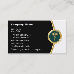 Cartes de visite de clinique de consultation exter