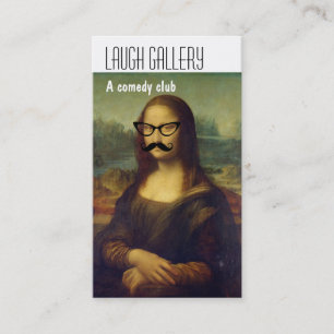 Cartes de visite de club de comédie