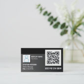 Cartes de visite de code barres de BBM (Debout devant)