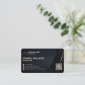 Cartes de visite de code Qr (Debout devant)