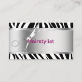 Cartes de visite de coiffeur (Devant)