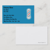 Cartes de visite de coiffeur (Devant / Derrière)