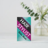 Cartes de visite de coiffeur (Debout devant)