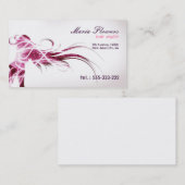 cartes de visite de coiffeur (Devant / Derrière)