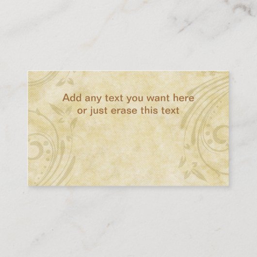 Cartes de visite de coiffeur (Dos)