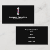 Cartes de visite de coiffeur (Devant / Derrière)