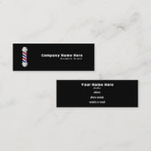 Cartes de visite de coiffeur (Devant / Derrière)