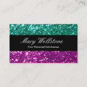 Cartes de visite de coiffeur de beauté (Devant)