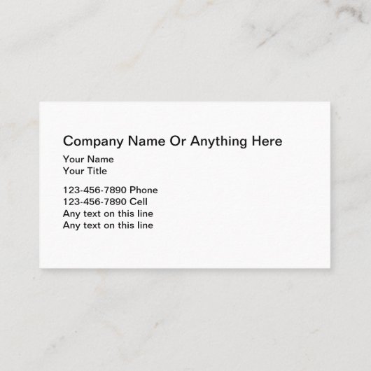 Cartes de visite de coiffeur de beauté (Dos)