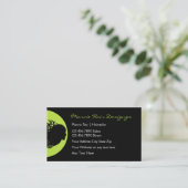 Cartes de visite de coiffeur de beauté (Debout devant)