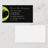 Cartes de visite de coiffeur de beauté (Devant / Derrière)