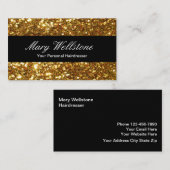 Cartes de visite de coiffeur de beauté (Devant / Derrière)