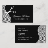 Cartes de visite de coiffeur | modèle professionne (Devant / Derrière)