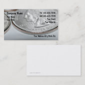 Cartes de visite de collecteur de pièce de monnaie (Devant / Derrière)