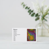 Cartes de visite de colorant de cravate (Debout devant)