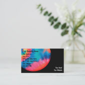 Cartes de visite de colorant de cravate (Debout devant)