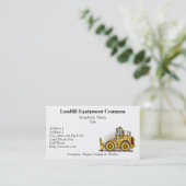 Cartes de visite de compacteur de sol (Debout devant)