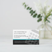 Cartes de visite de comptable (Debout devant)