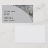 Cartes de visite de comptable (Devant / Derrière)