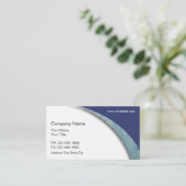 Cartes de visite de comptable (Debout devant)