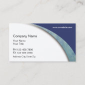 Cartes de visite de comptable (Devant)