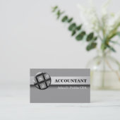 Cartes de visite de comptable (Debout devant)