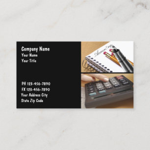 Cartes de visite de comptable