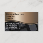 Cartes de visite de comptable (Devant)