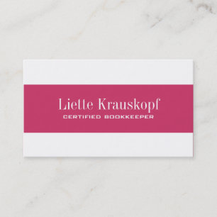 Cartes de visite de comptable