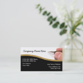 Cartes de visite de comptable (Debout devant)