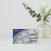 Cartes de visite de comptable (Debout devant)