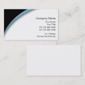 Cartes de visite de comptable (Devant / Derrière)
