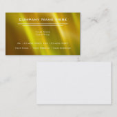 Cartes de visite de comptable (Devant / Derrière)