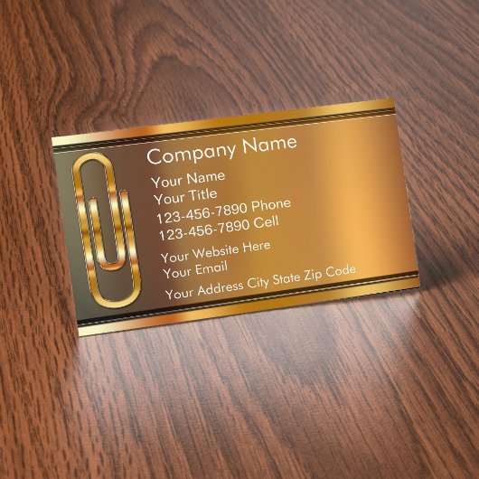Cartes de visite de comptable