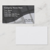 Cartes de visite de comptable (Devant / Derrière)