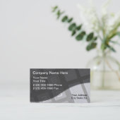 Cartes de visite de comptable (Debout devant)