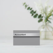 Cartes de visite de comptable (Debout devant)
