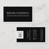 Cartes de visite de comptable (Devant / Derrière)