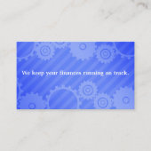 Cartes de visite de comptable (Devant)