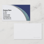 Cartes de visite de comptable fixes (Devant / Derrière)